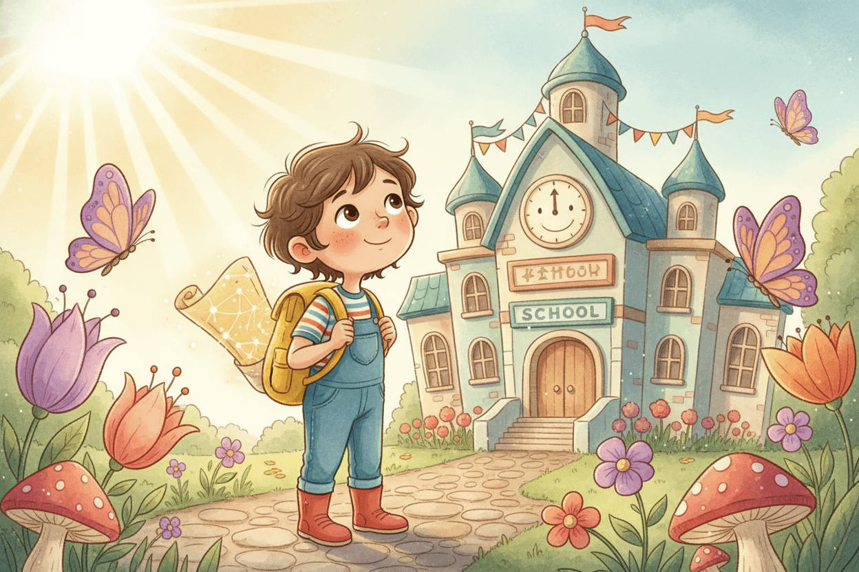 Mika and the First Day Map