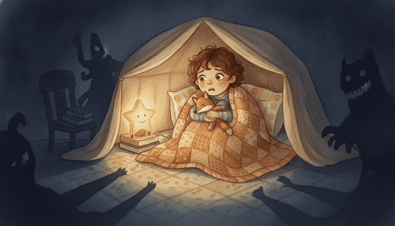 How to Help a Child Who is Scared of the Dark